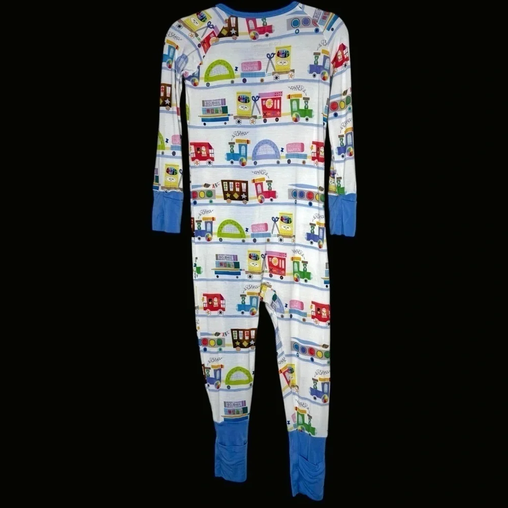 Little Sleepies Limited Edition Education Express Zippy Unisex Footie 12-18M